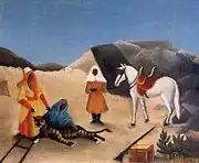 アンリ・ルソーTiger Hunt, c. 1895
