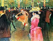 『ムーラン・ルージュの舞踏会』"Bal au Moulin Rouge"1890年