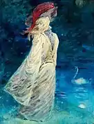 "Elegante au cygne"