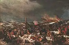「ベレジナ川の戦い」（ナポレオン戦争）