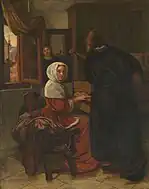 コルネリス・デ・マン『音楽を演奏する恋人たち』1670年-1680年ごろ アムステルダム国立美術館所蔵