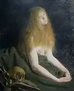 悔悛するマグダラのマリア (1877)  ベルゲン美術館