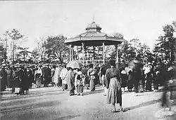 1909年(明治42年)頃の小音楽堂。