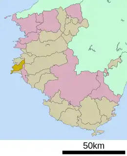 日高町 (和歌山県)位置図