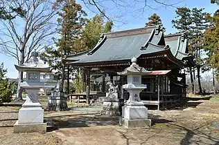 日枝神社の拝殿