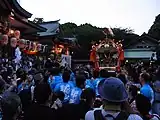 山王祭 神輿宮入（2010年6月撮影）