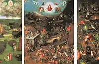 ウィーン版『最後の審判の三連祭壇画』