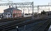 駅全景(2017年12月)