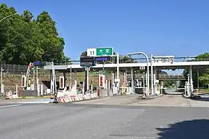 東関東自動車道 大栄インターチェンジ（成田市）