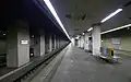 駅ホーム（2011年5月21日）
