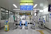改札口(2019年1月)