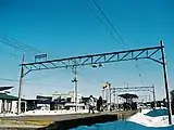 駅舎側から見たホーム