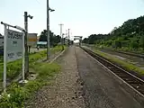 ホーム(滝川方面を望む)(2008年7月)