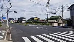 東米泉町交差点