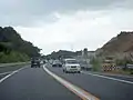 建設中の椎田南IC（2011年8月15日）