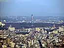 ミッドランドスクエアより東山スカイタワー遠景（2007年（平成19年）3月）