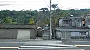 駅入口(国道57号に面する)