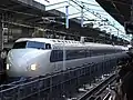 さよなら運転での臨時「ひかり347号」R61編成（入線時）（2008年12月14日 新大阪駅）