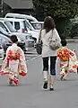和服の子供