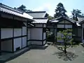表御殿の中庭
