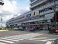 解体前の駅正面出口