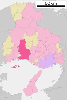 姫路市位置図