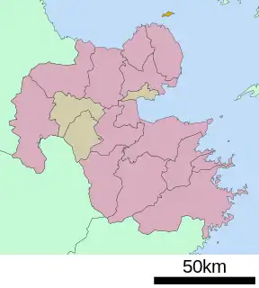 姫島村位置図