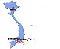 ベトナムの国土は、米籠を吊るす天秤棒に譬えられる。