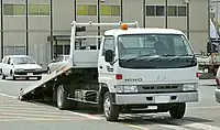 従来のスライド式荷台