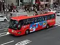 天窓付き三菱ふそう・エアロバス