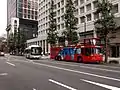 日の丸自動車興業三菱ビル乗り場（2013年9月）