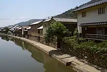 川端風景（佐用川）