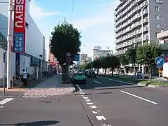国道453号（平岸通）（2007年8月）