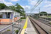 1番線ホーム（2022年5月）