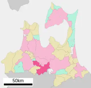 平川市位置図