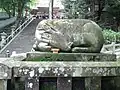 鹿の像（東大阪市・枚岡神社）