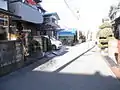 人口が密集する住宅街平岡町土山で撮影。