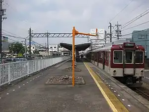 終点の平田町駅(2016年5月)