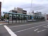 広電本社駅改装され、愛称もトランヴェール・エクスプレスになった
