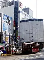 白島線で運行時代の100形 2005年10月撮影