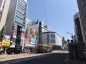 八丁堀電停 白島線側