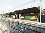 改築された広電廿日市駅
