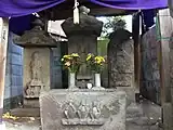 庚申塔3基（2015年12月撮影）
