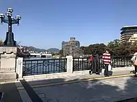 元安橋から望む原爆ドーム