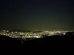広島市 市街地方面の夜景