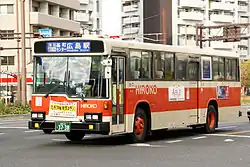 B-II 大型車側面引き違い窓広島交通ニッサンディーゼルU-UA440NAN