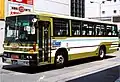 広島電鉄P-HU223AAトップドア仕様、RU6A系に準じたボディを架装したもの