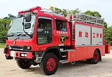 特別高度救助隊ハイパーレスキューひろしま（高床型）広島市消防局