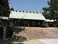 平入拝殿(切妻造) 廣田神社(兵庫県西宮市)