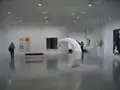 博物館地下の展示室。